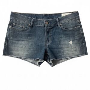 NWT! All Saints “Waters Lowe" Slightly Distressed
Women's Denim Shorts Size 29